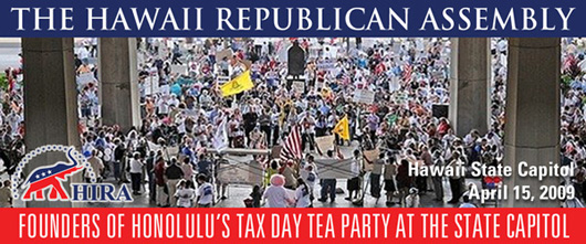 HIRA Founds Tax Day Tea Party